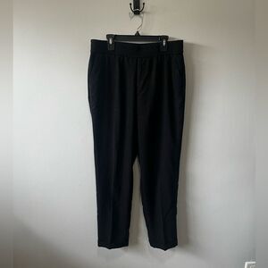 Chico’s Black Lightweight Tencel Blend Cuff Bottom Pants 0